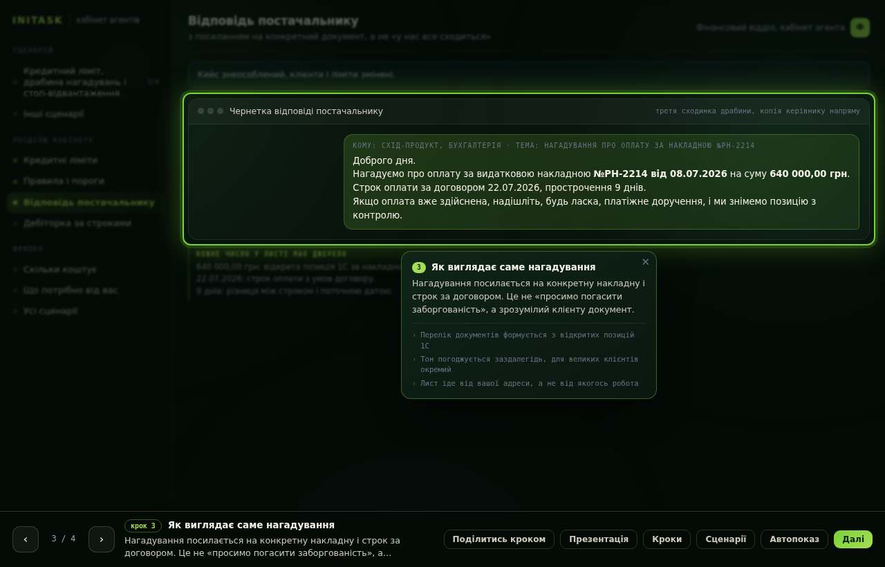 Як виглядає саме нагадування